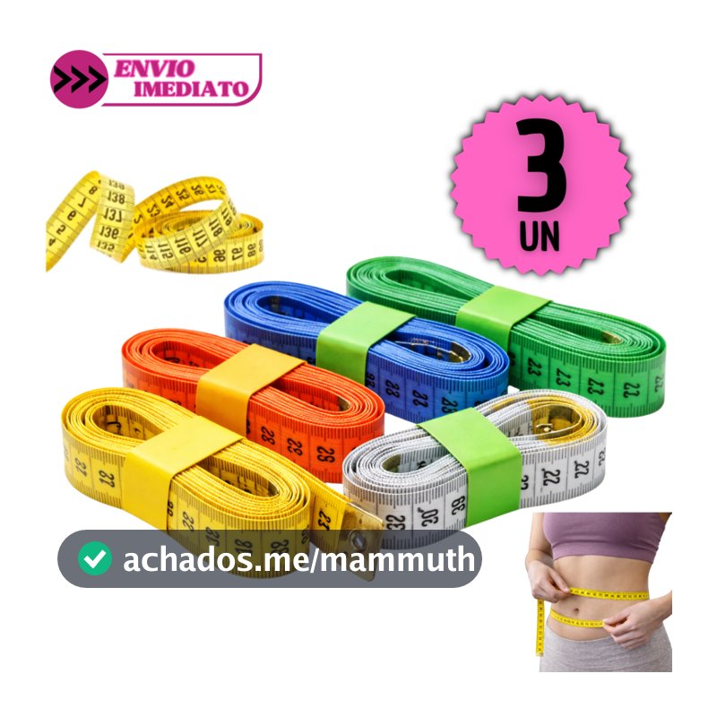Fitas Métricas Corporal Premium 3/2 OU 1 UNID Academia Costura Medição Precisa Trena Envio Rápido
