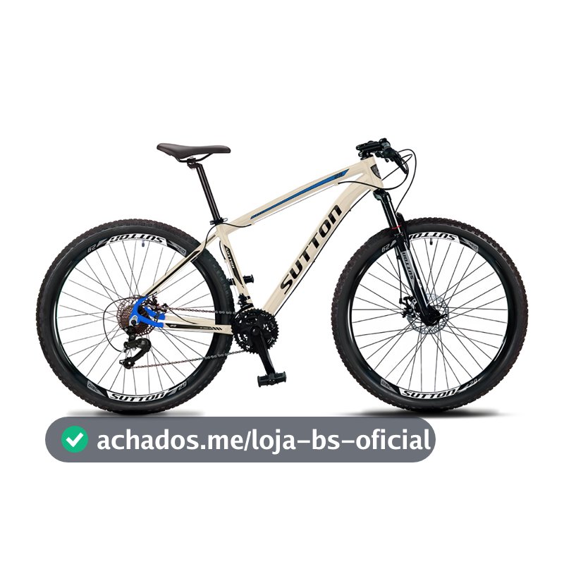 Bicicleta Aro 29 Sutton 24V index Freio Disco Alumínio Suspensão Aero MTB