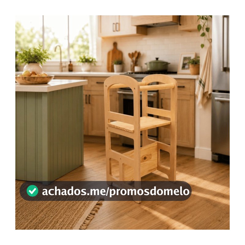 Torre De Aprendizagem Montessoriana Regula Altura - cód.7180 Criança