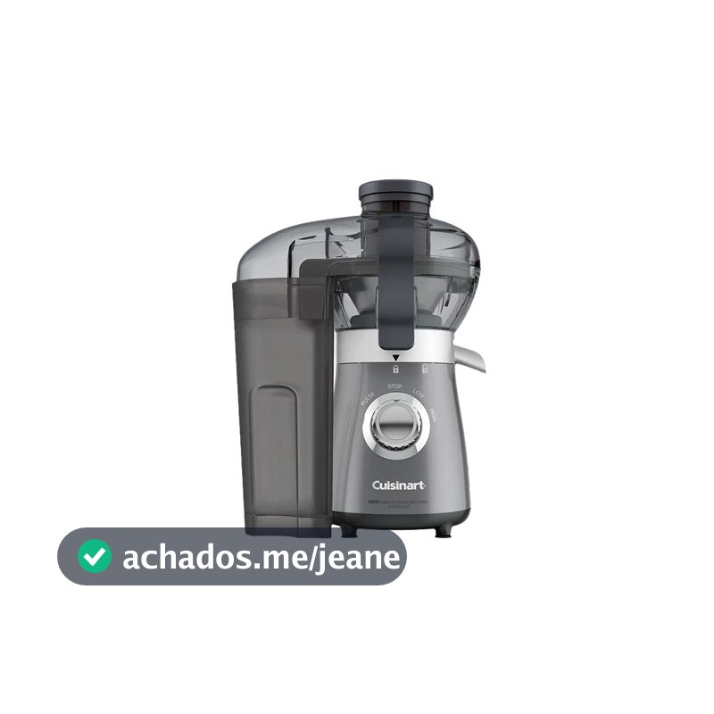 Juicer e Liquidificador SmartDuet 220V 450W Prata Cuisinart - CBJ-450BRB