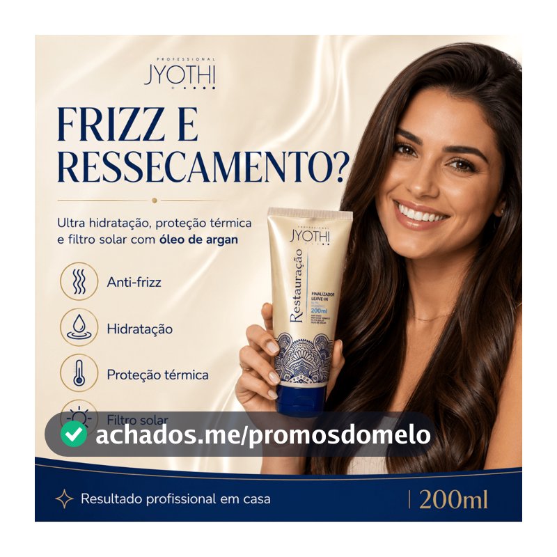 Finalizador Leave-in Ultra Hidratante Protetor Térmico Capilar Profissional E Filtro Solar