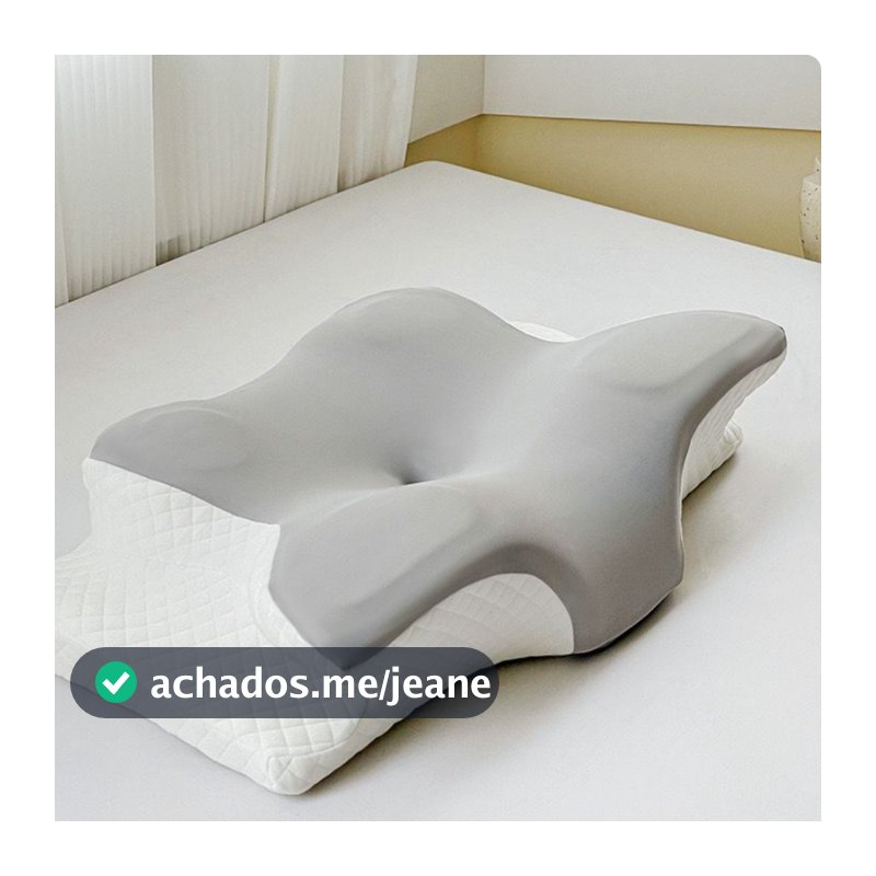Travesseiro Ortopédico Posture Care Abas Cervical Anti Ronco Apnéia Ergonomico Espuma Premium