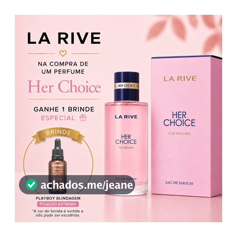 Perfume - HER CHOICE - Feminino La Rive Eau de Parfum 100ml