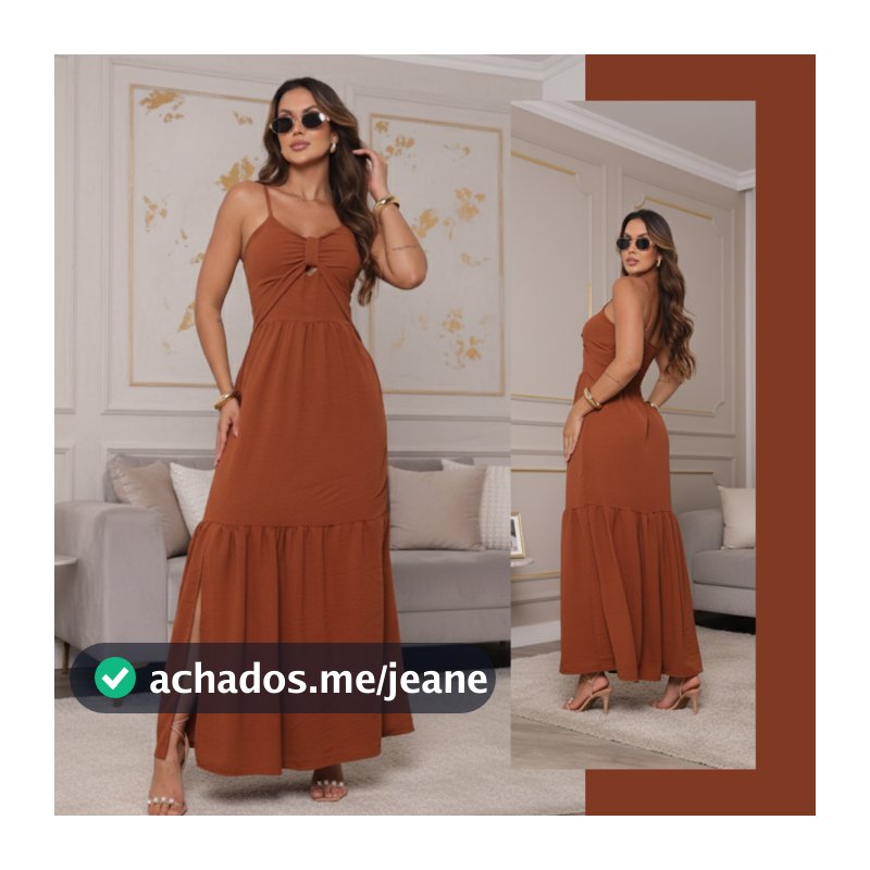 Vestido De Festa Longo Feminino Super Promoção