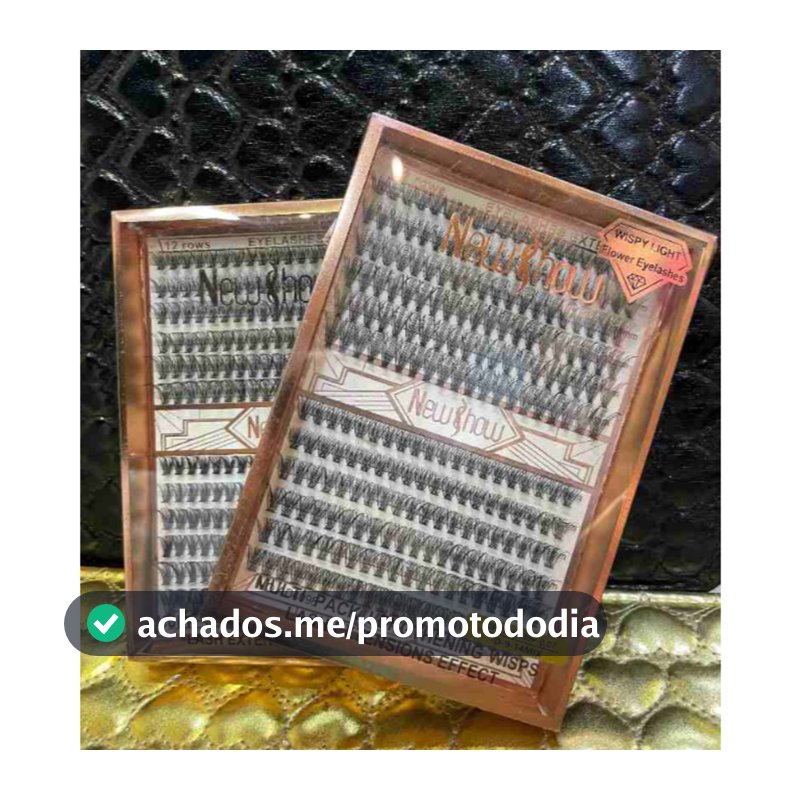 NewShow Cartela De Cilios Tufo Tufinho New Show 10P+20P/TL08+TL16 0.07D 9-14Mix