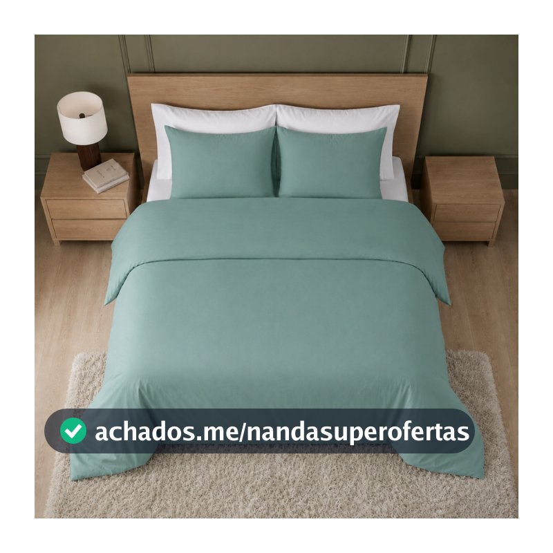 Duvet Capa de Edredom Com Zíper Toque Macio Premium Varios Tamanhos