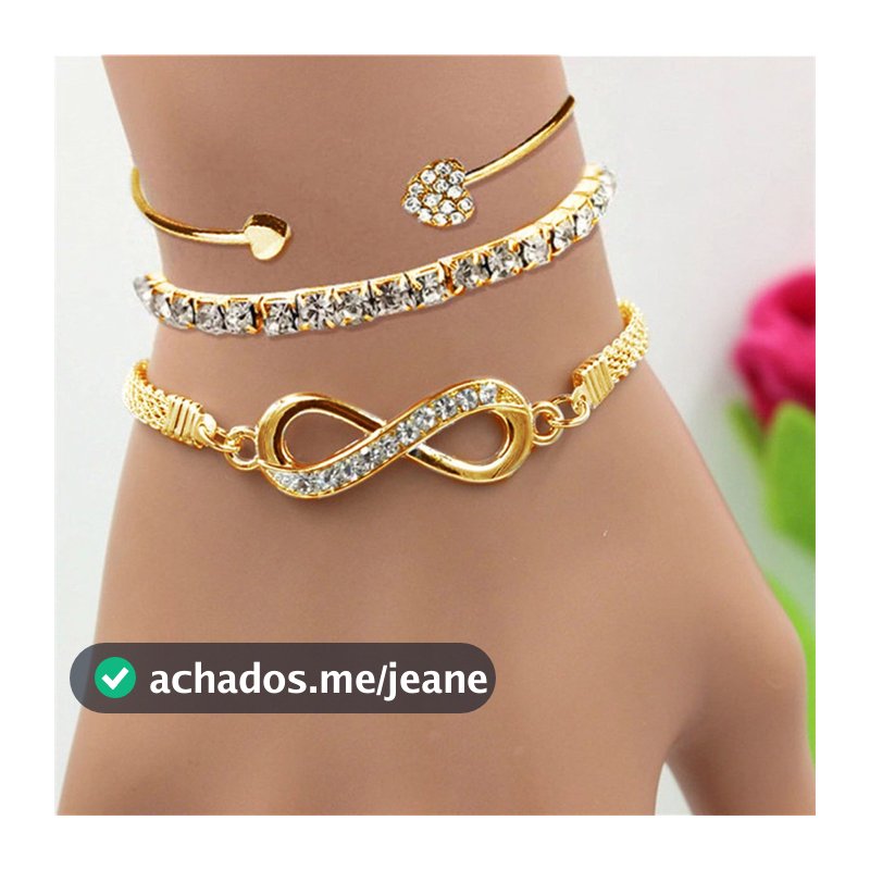 Conjunto De Pulseira De Corrente De Cobra Diamond Infinity Em Ouro Para Mulheres , Presente Chique E Luxuoso