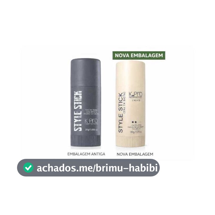 Kpro Style Stick Cera em Bastão 30g