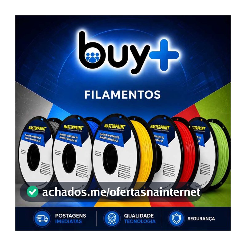 Filamento PETG 1,75mm 1kg MasterPrint com Alta Resistência e Durabilidade