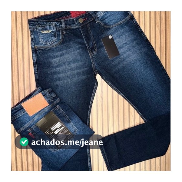 Calça Jeans Masculina Premium Com Elastano Direto de Fábrica