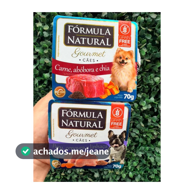 Fórmula Natural Fresh Meat Gourmet Cães 70g