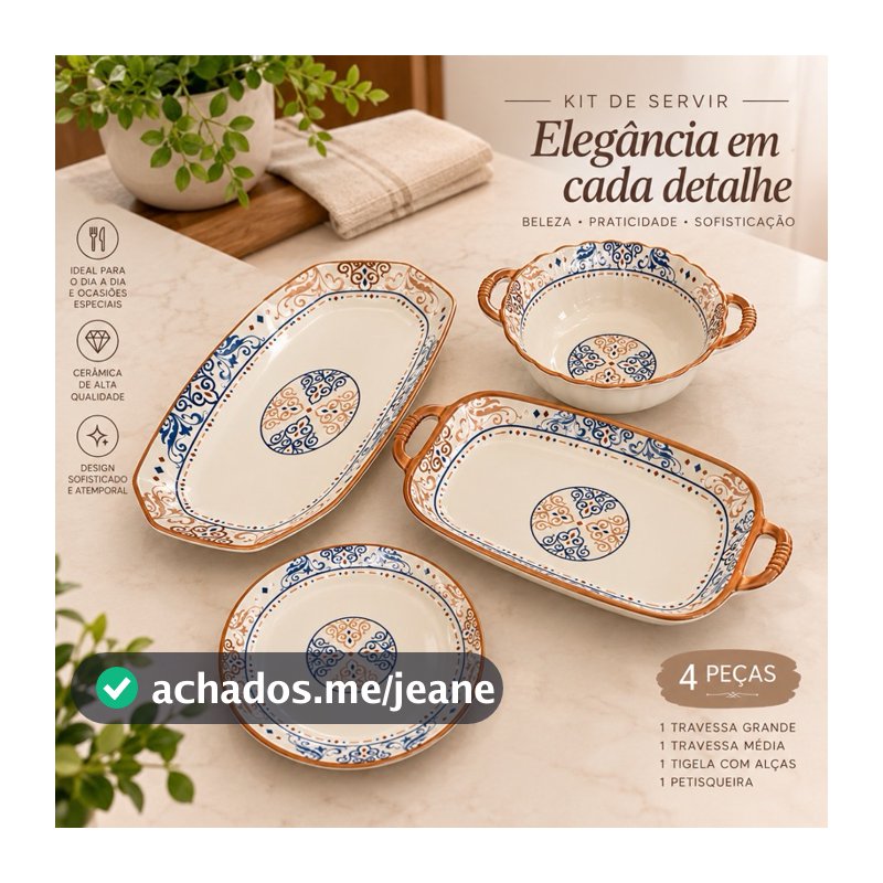 Coleção cerâmica Toscana | servir e decorar.✨