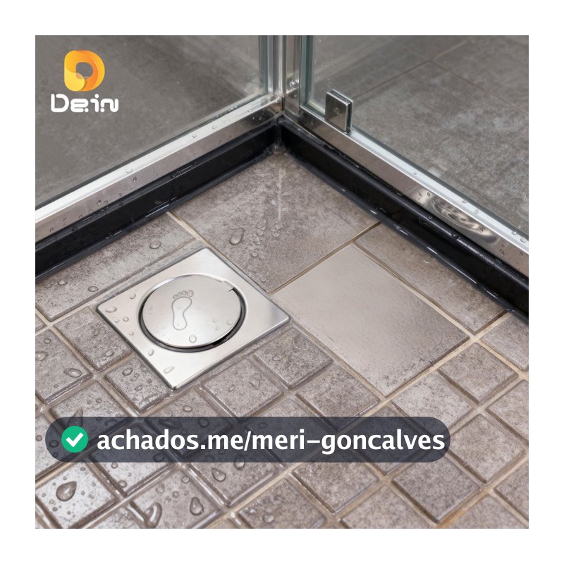 Ralo Click Inteligente 10x10 e 15 x 15 Cm Quadrado Redondo Inox Cromado Lavabo Veda Cheiro