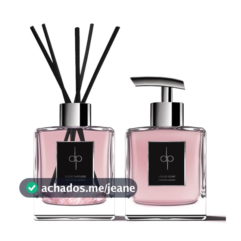 Kit Lavabo Rose Quartz (Amor e Equilíbrio) Aromatizadores  | Presente Aromaterapia I Di Piettro