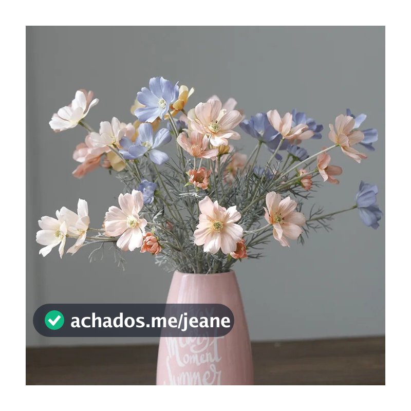 1 flor Artificial de seda de camomila decoração para casa