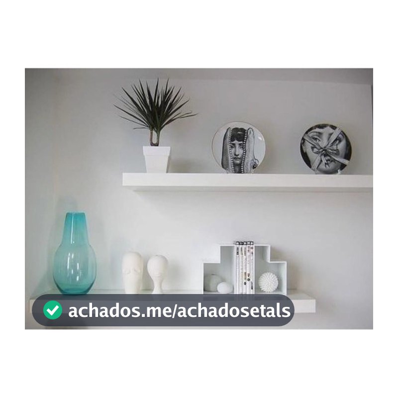 2 Prateleiras Reta 60 cm   P/ Decoração , Parede , Cozinha, Sala e Quarto