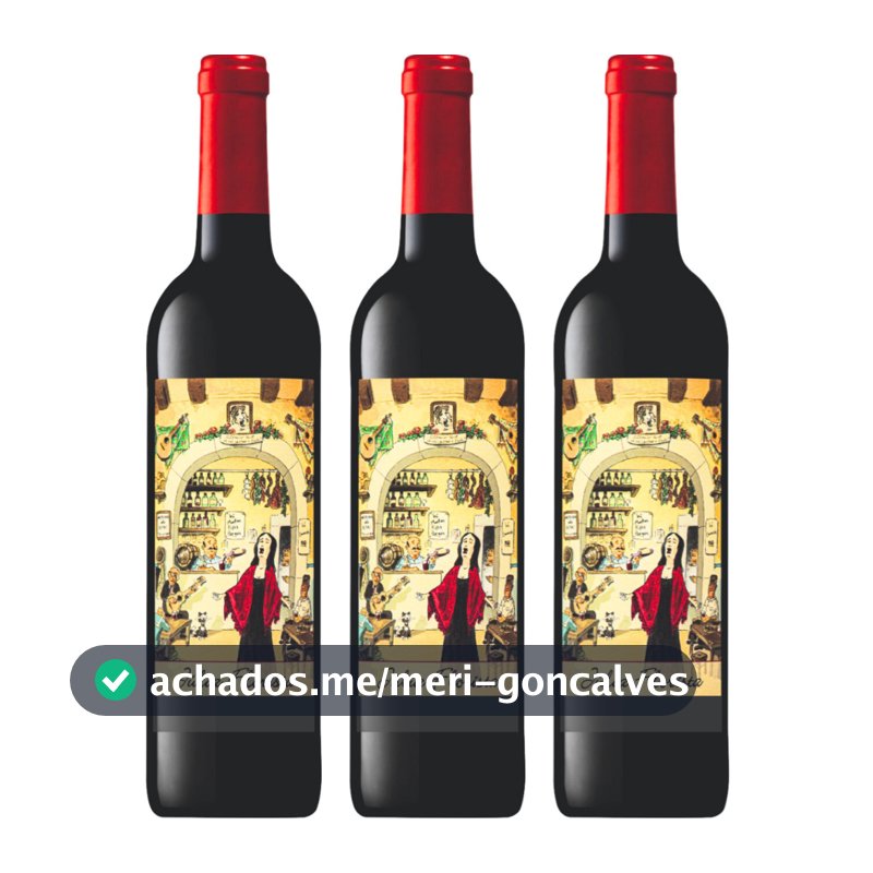 Kit 3x Vinho Português Tinto Julia Florista 750ml