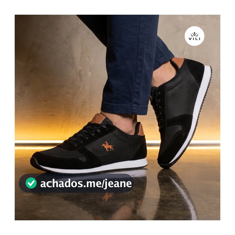 Tênis Masculino Polo Vili Turim Sapatenis Casual