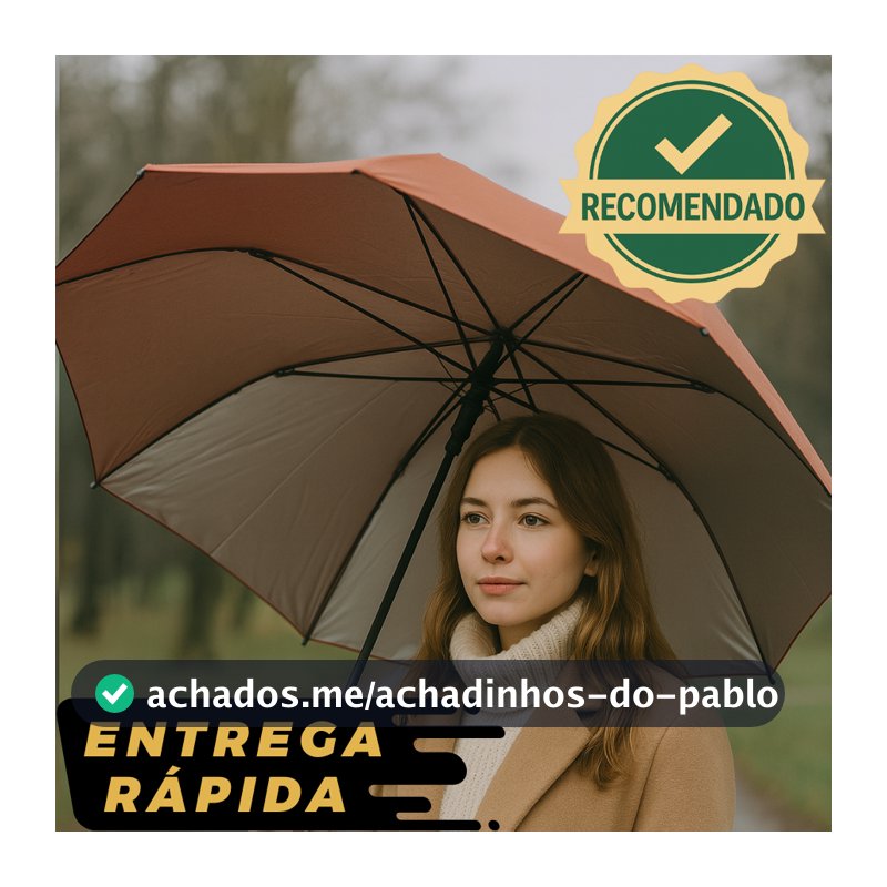 Guarda Chuva Dupla Face Reforçado Contra Raios UV Dobrável Compacto Manual Portátil Secagem Rápida