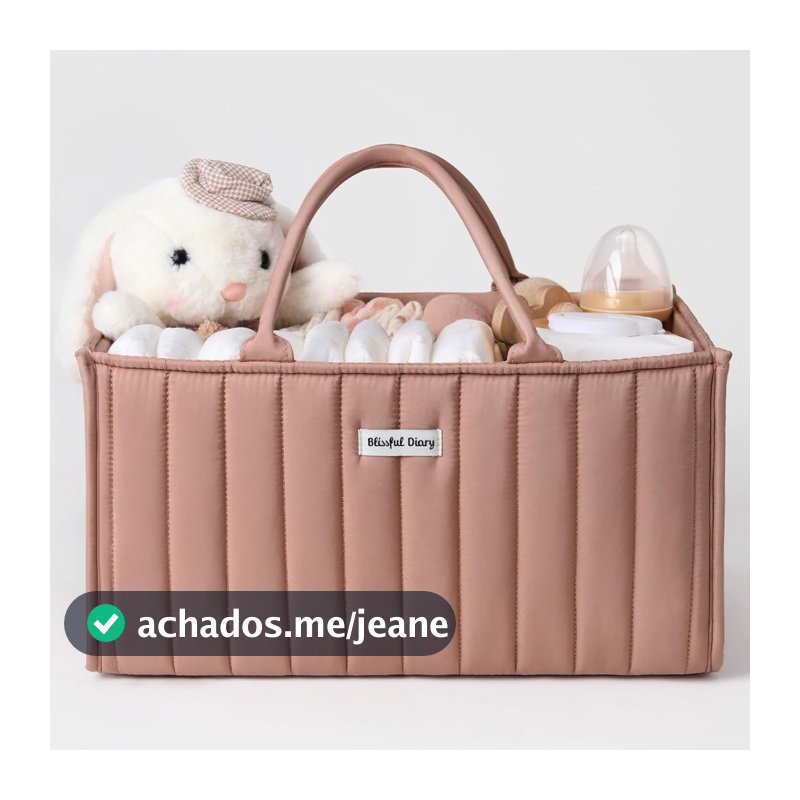 Organizador De Fraldas Para Bebês , Cesta De Chuveiro Meninas , Presente Recém-Nascidos Essenciais Registro Deve Ter Bebê Elegante Troca De Mesa Viagem De Carro