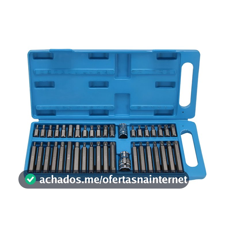 Conjunto De Brocas 40 Em 1 3/8 Chave Allen Hexagonal E Torx