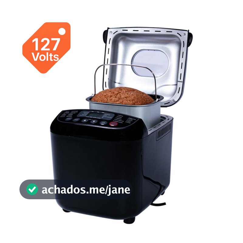 Panificadora 19 Programas Gallant 600w 127v Preta (GPA1E19A_127PT)