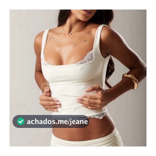 Blusa Feminina de Renda Manga Curta Gola Redonda Básica Casual Elegante