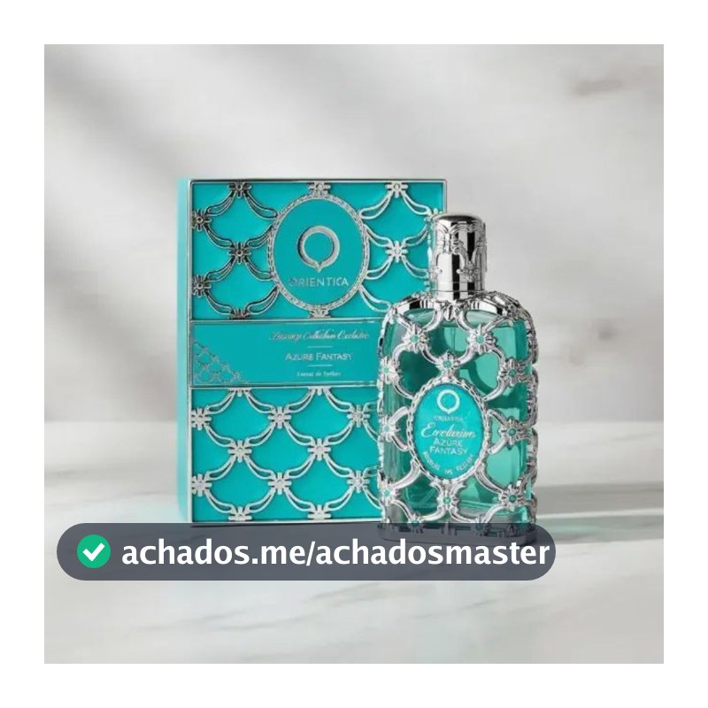 Perfume Árabe  Orientica  Exclusive Azure Fantasy  Edp  80ml