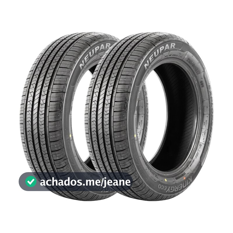 Kit 2 Pneus 195/65 R15 Neupar Kinergy ECO 91H Novos Aro 15