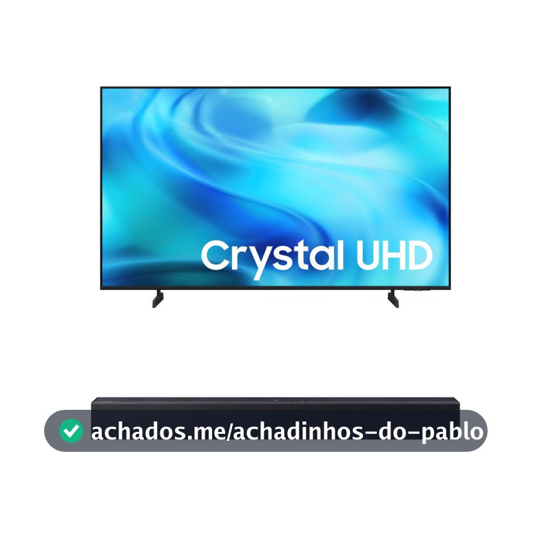 Samsung Smart TV 58" Crystal UHD 4K 2026 + Soundbar Samsung HW-B400F