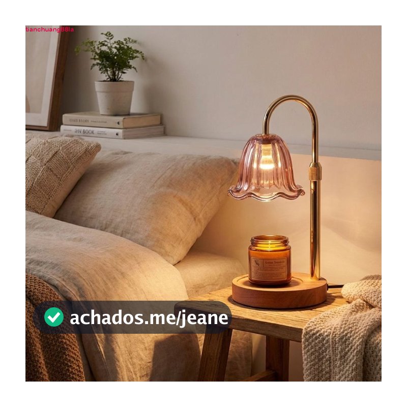 Lâmpada Aquecedora De Velas TIANCHUANG , De Altura Ajustável De 4 Velocidades , Derretedor Perfumadas Com Temporizador V