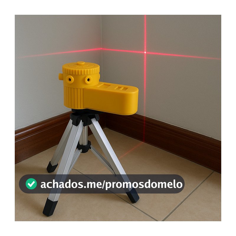 Nível Laser Profissional 360º Giratorio Com Tripé Nivelador Multifuncional  Piso Teto 5 Modos-envio imediato