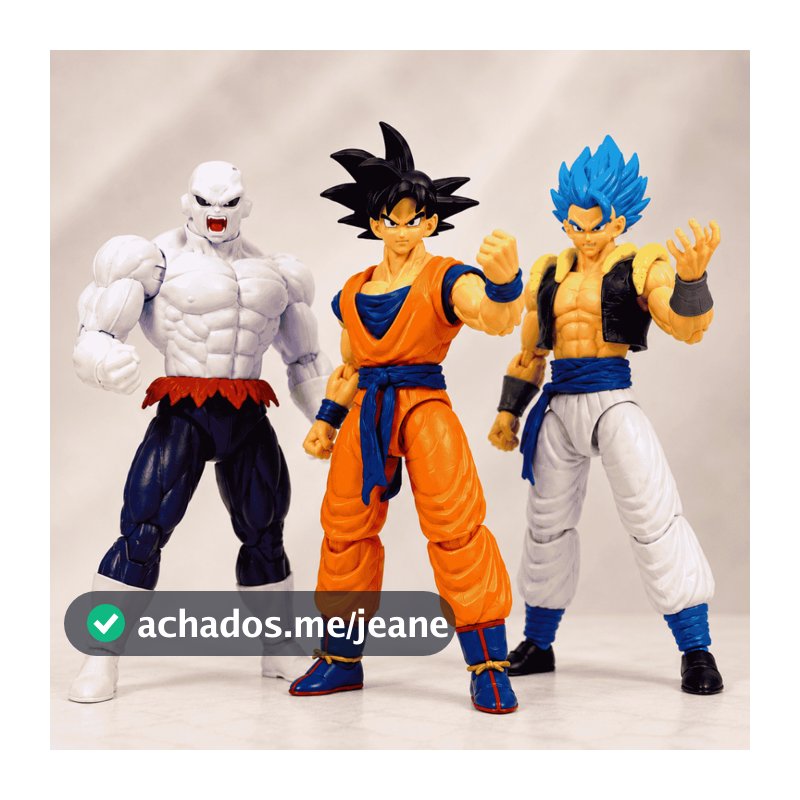Bonecos Goku Vegeta Broly Jiren Action Figure Articulado Dragon Ball Z Super Modelos Colecionáveis