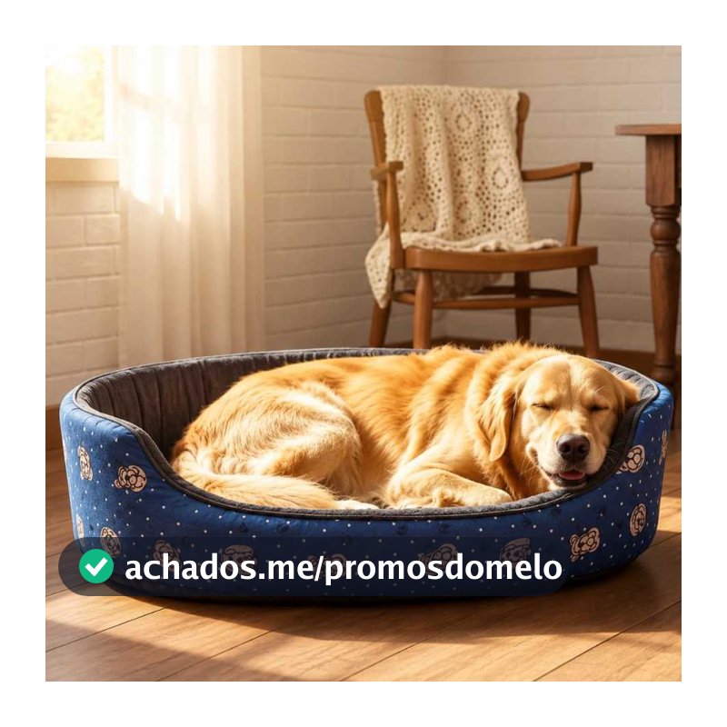 Cama Modelo Europa para Cachorro ou Gato Caminha Pet - Muito Confortável