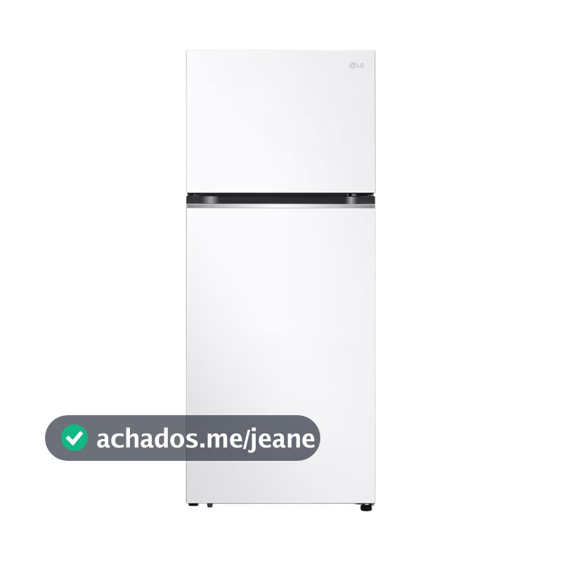 Geladeira Lg Duplex 375l Frost Free Inverter Gn-b372pqw Branca