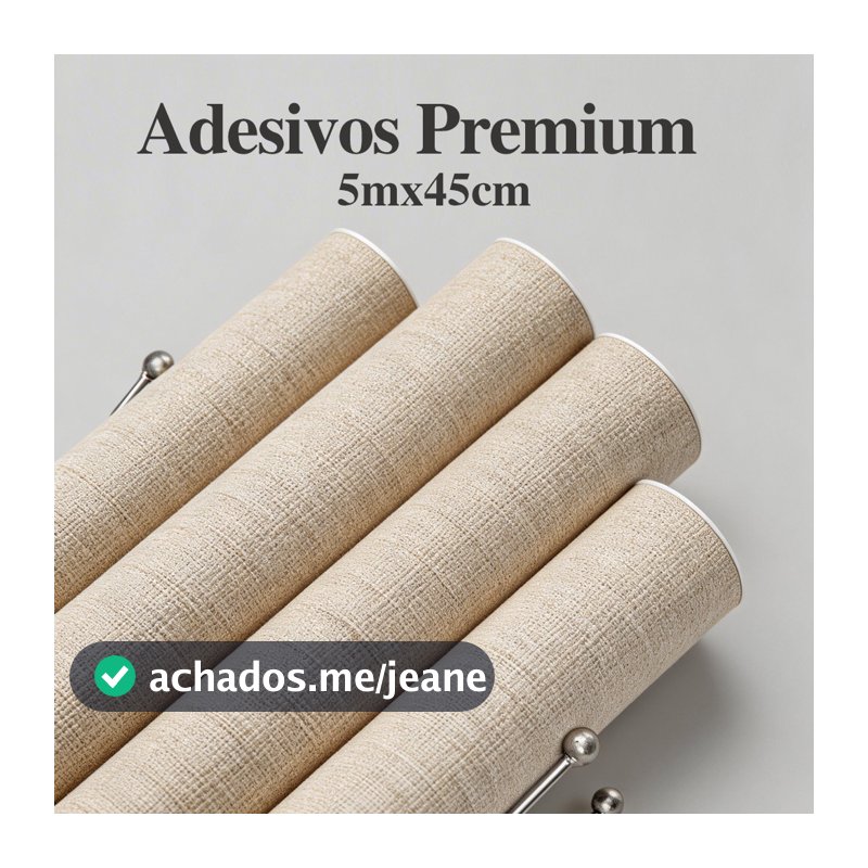 Papel de parede autoadesivo PVC bege fosco textura linho, rolo de 10/20 metros, fácil de aplicar para decoração.