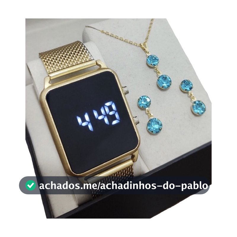 Relogio Feminino Led pulseira luxo mega Promoção direto da fabrica Promoção promoção