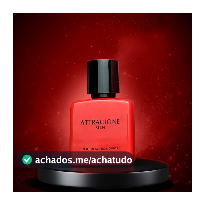 Attracione Men (Perfume Masculino com Feromônios Ativados)