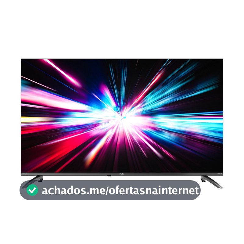SMART TV PHILCO 50" 4K UHD ROKU TV HDR10 DOLBY AUDIO P50CRB SPACE GRAY