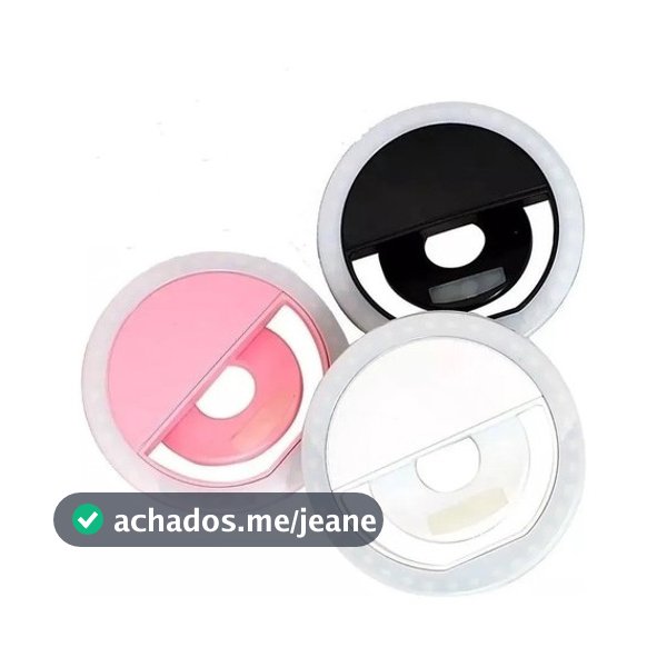 🌺🌺🌺Anel Luminoso Para Celular Flash Selfie Mini Ring Light led Celular Iphone Galaxy Xperia