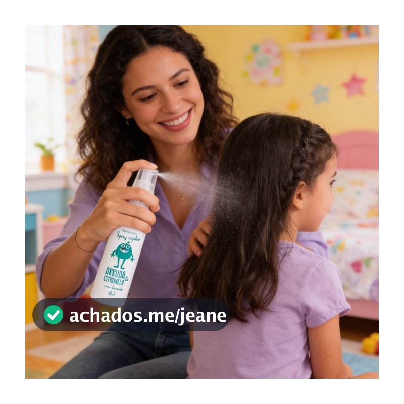 Spray Xô Piolho Arruda e Citronela - 60ml