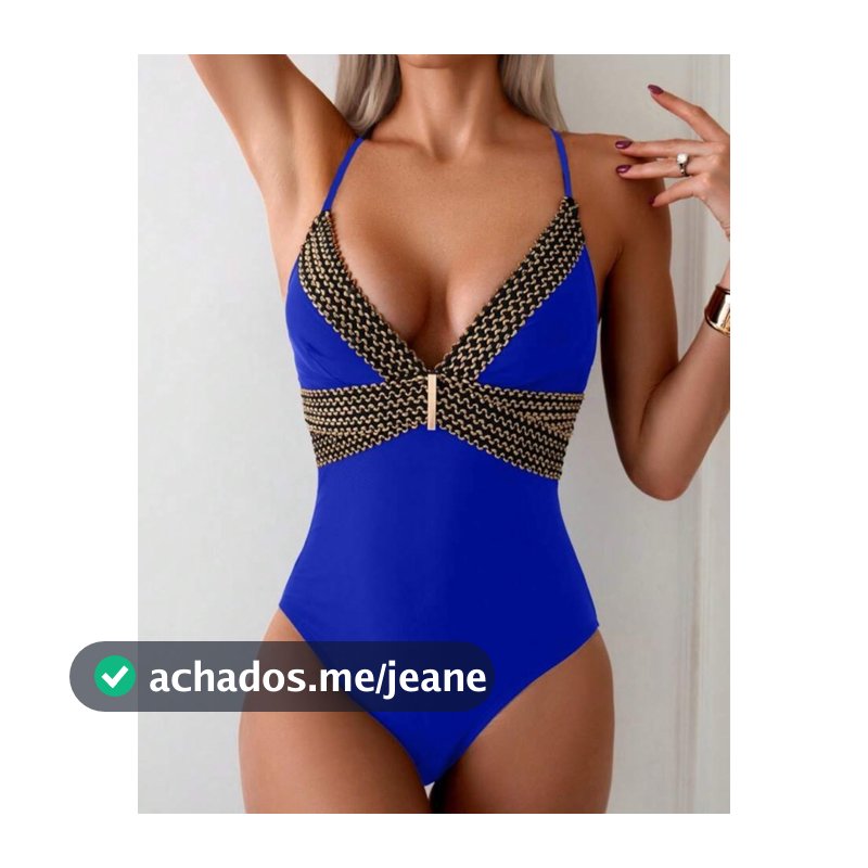 Body Swim Maiô com Detalhe de Ponto Fixo, Verão