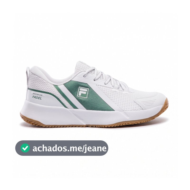 Tênis Fila Masculino Master Ace Treino Jogo Caminhada Casual Confortável Original