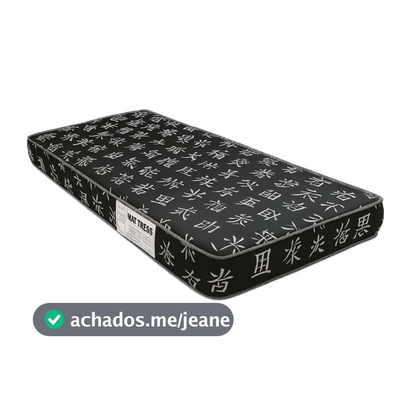 Colchão de Solteiro Quarto Cama Espuma D33 188x88x14 - ENVIO IMEDIATO