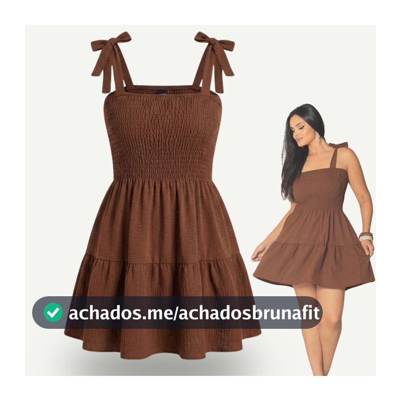 Vestido Curto Lastex Feminino Tecido Duna Verão Alça Amarração