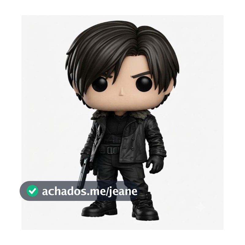 Boneco Leon S. Kennedy (Resident Evil Requiem) - Impressão 3D