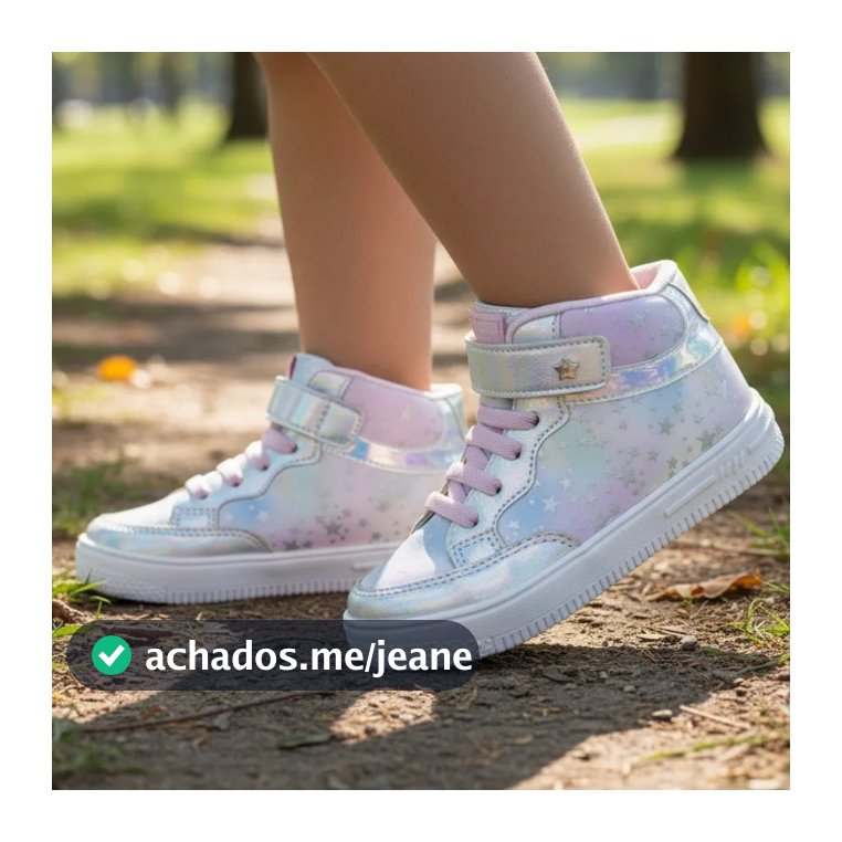 Tênis Infantil Ortopasso Force One Menina Feminino Confortavel Macio Leve Conforto Fashion