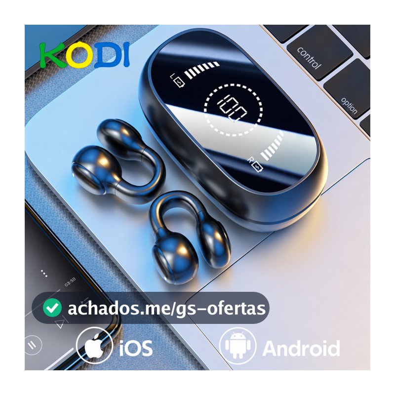 Fone de Ouvido Bluetooth Sem Fio Digital Alta Qualidade Intra Auricular-B4