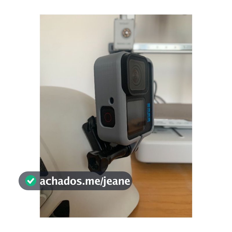Suporte Case Vertical Para GoPro Hero 9 10 11 12 - Ideal Para Reels / TikTok / Shorts