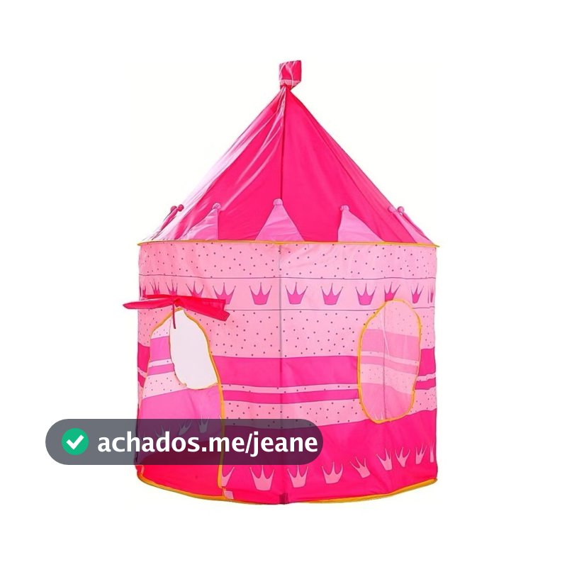 Tenda Toca Cabana Castelo Infantil menino e menina